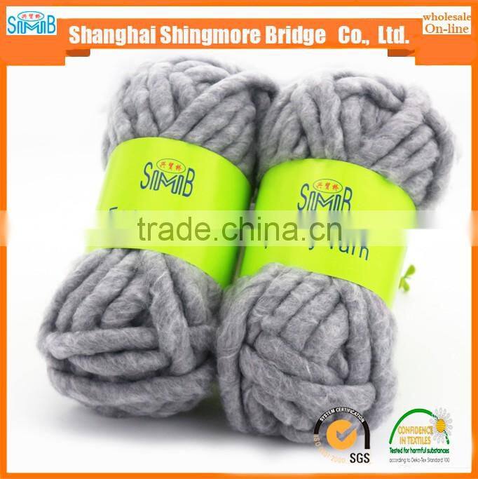 China knitting yarns factory cheap wholesale high quality knitting wool yarn on hanks