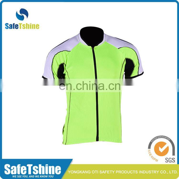 Cheap customized high quality polyester safety plain dry fit sports t-shirt