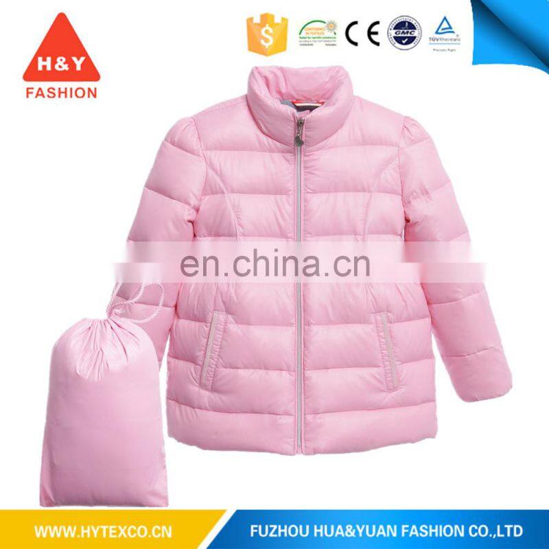 waterproof hot sale latest design oem outdoor warm new product long padded jacket children