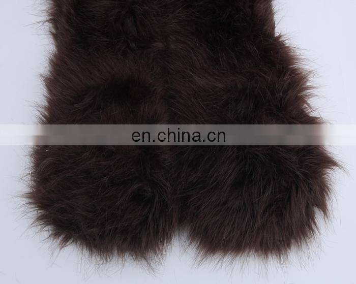 Plush Brown Bear Spirit Hoods Furry Animal Plush Hats With Mittens