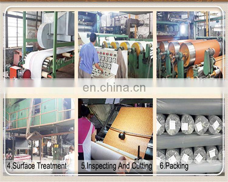 Faux pvc leather for decoration