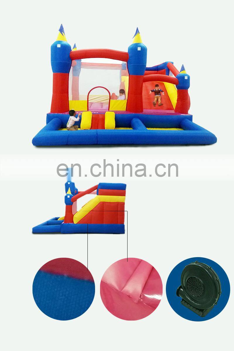 Factory Price Small Inflatable Obstacle Course Bouncer with Slide Inflatable Jumping Castle