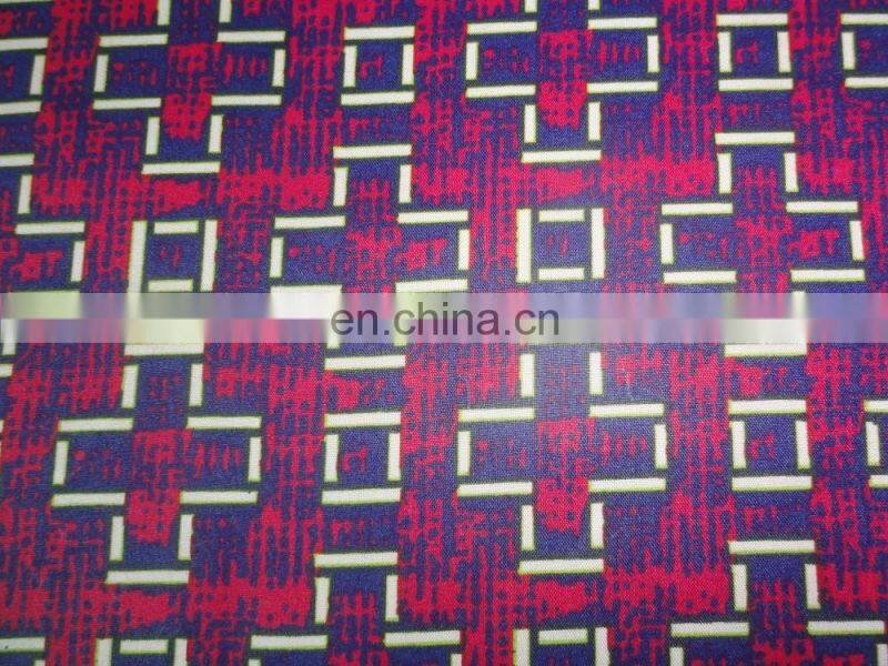 POLYESTER WAX West African Printed Damask Shadda Fabric Fashion Guinea Brocade Garment Cheap Textiles