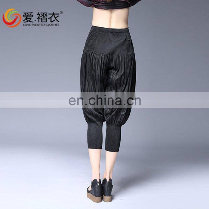China Manufacturer Supplier Lady Maxi Pants Wholesale Harem Pants With Good Service