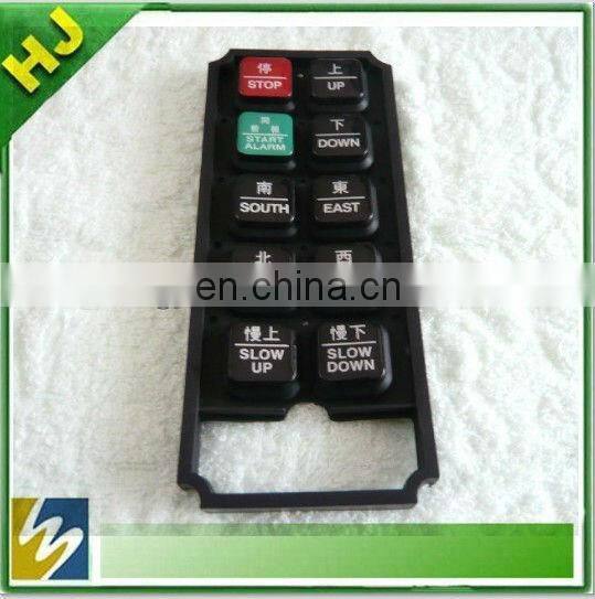 silicone rubber keypad for machine