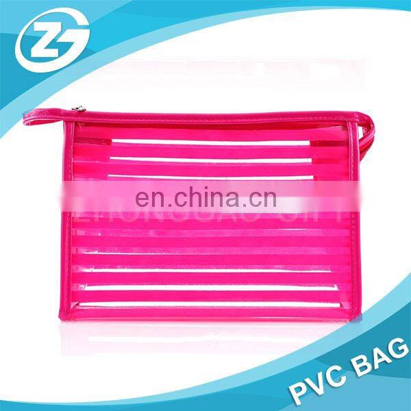 PVC Makeup Case Organizer clear pvc zipper pouch bag