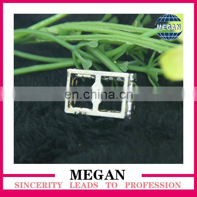 new design rhinestone ribbon buckle for wedding invitation