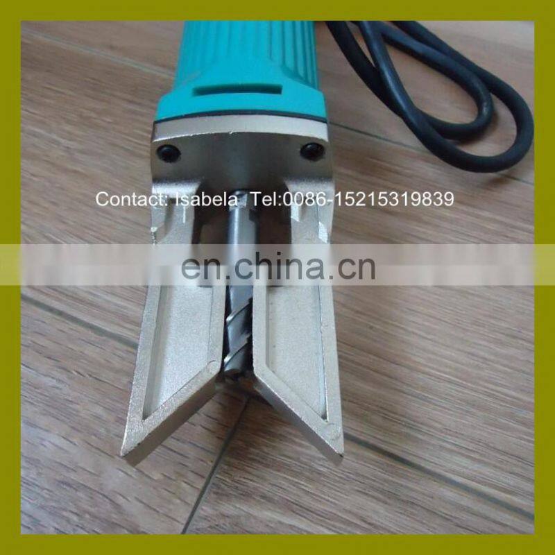 Electric portable Plastic window corner cleaning tool for frame profile external welding tumor cleaning