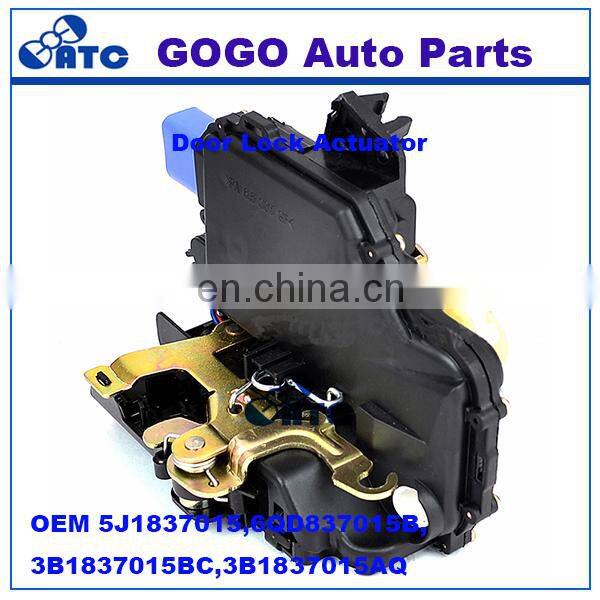 GOGO Door Lock Actuator FOR Skoda OEM 5J1837015,6QD837015B,3B1837015BC,3B1837015AQ