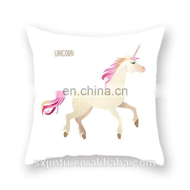 Cute Unicorn custom Bed Seat Throw Pillow cover