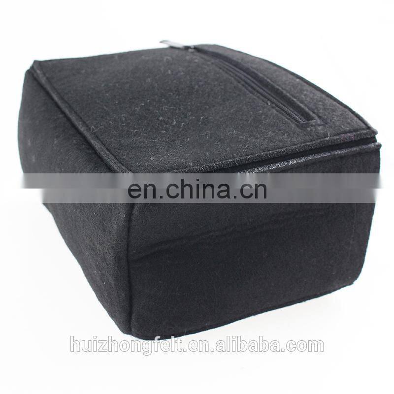 Felt Cosmetic Make Up Handbag Purse Organizer Bag
