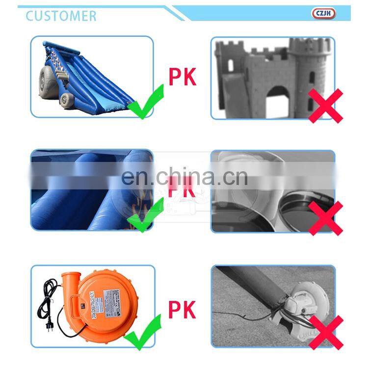 hot sale commercial fire truck inflatable slide for sale