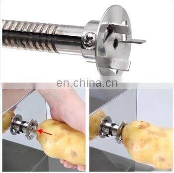 electric tornado potato cutter potato chips making machine tornado potato machine