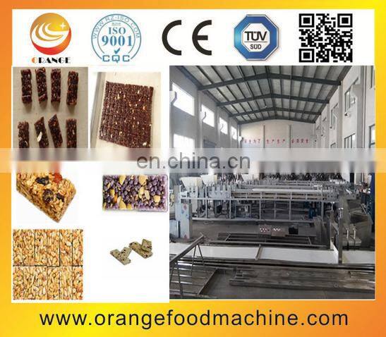 Nut bar making machine  / cereal bar forming cutting machine / cereal bars cutting machine