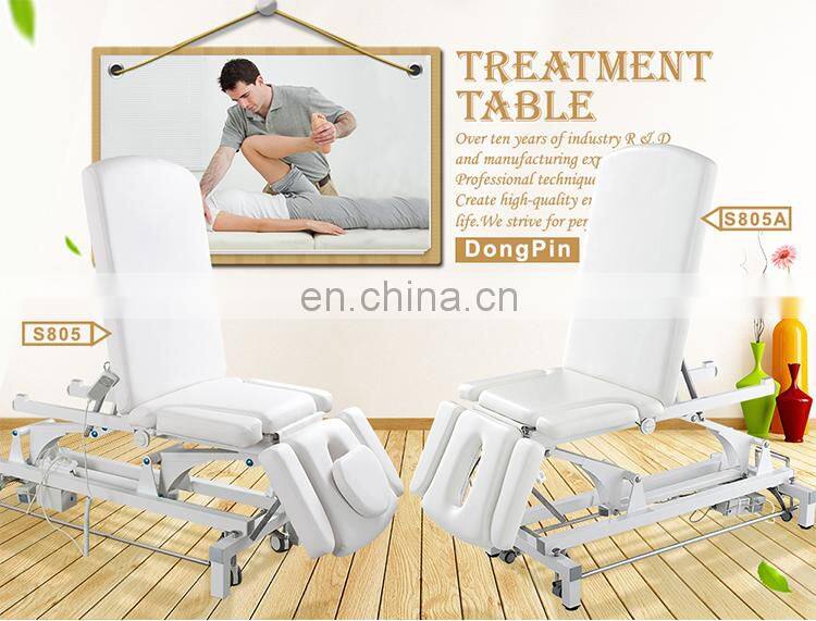electric treatment bed therapy lumbar traction bed for sale