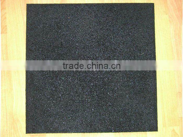 square rubber floor/colorful rubber floor