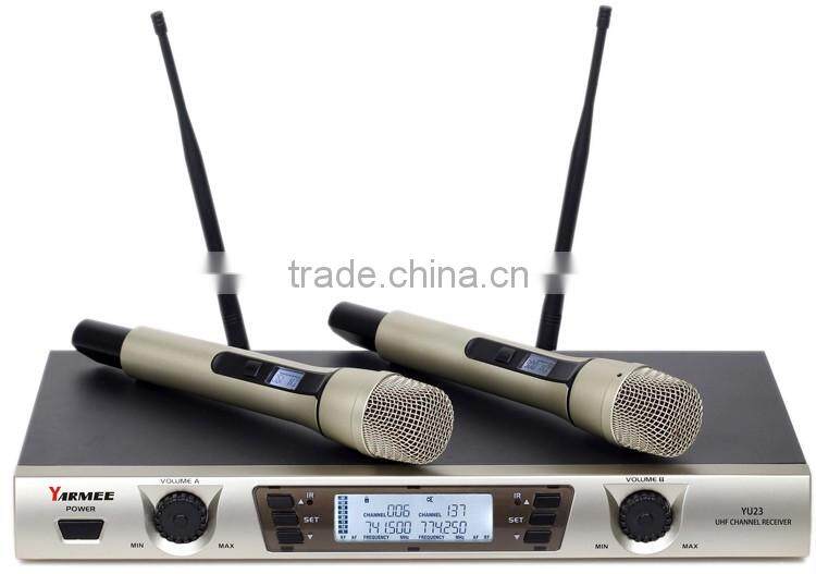 China Yarmee suppliar Professional lavalier UHF wireless microphone