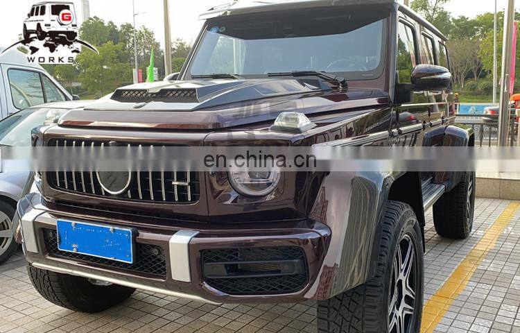 B-Style Carbon Fiber Car Bonnet Scoop Engine Hood Cover For G-Class W464 G500 G63 DRY Carbon Fiber New G-class B700 B800 B900