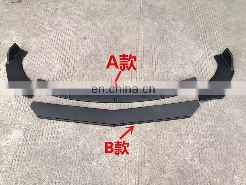 Car Accessories Parts Front Bumper Spoiler Skirt Protector Lips changzhou factory keyray