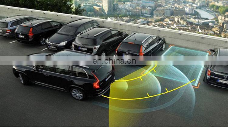 Auto Car LCD Parking Sensor Assistance Reverse Backup Radar Monitor System With Backlight Display + 4 Sensors(rear 4) 6 color