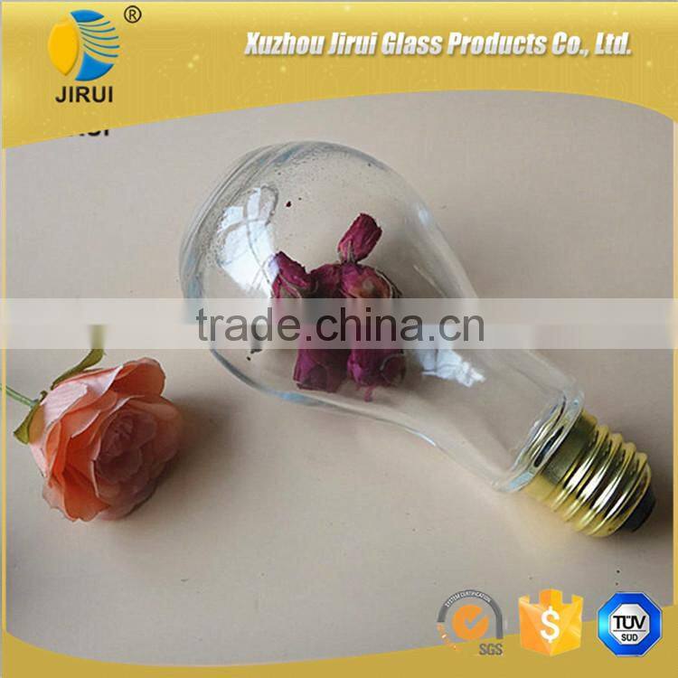 hot sale glass wishing bottle with screw cap