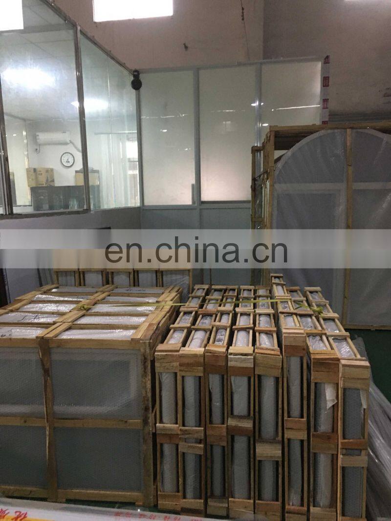 Apex building material sliding double glazed aluminum frame 3 track windows