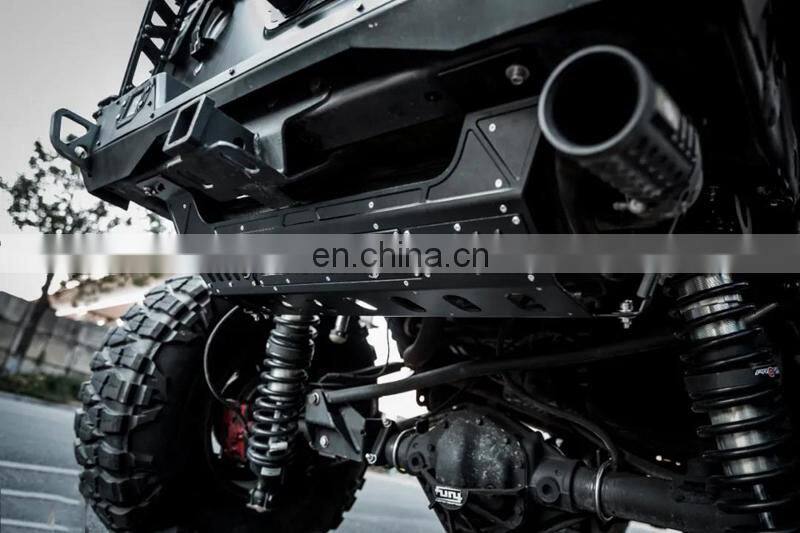 Furyengraver exhaust pipe cover  plate  for Jeep Wrangler JK 2007+ SUV exhaust pipe guard 4x4 Accessories
