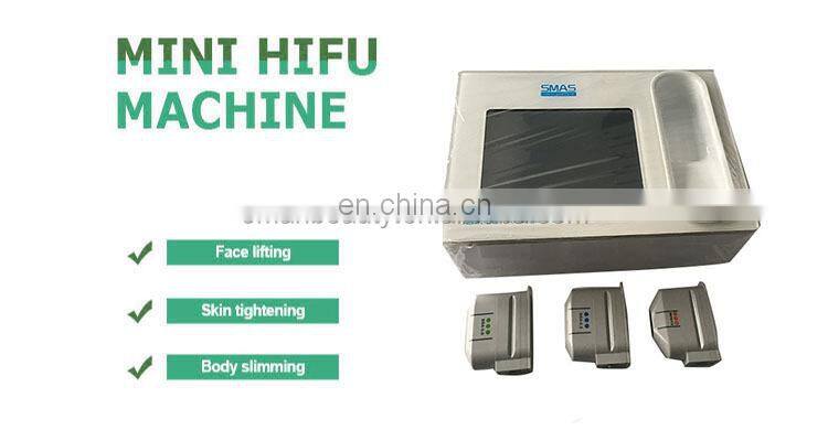 2021 hifu CE approved newest product hifu mini for skin rejuvenation& face lifting machine Anti aging portable hifu machine