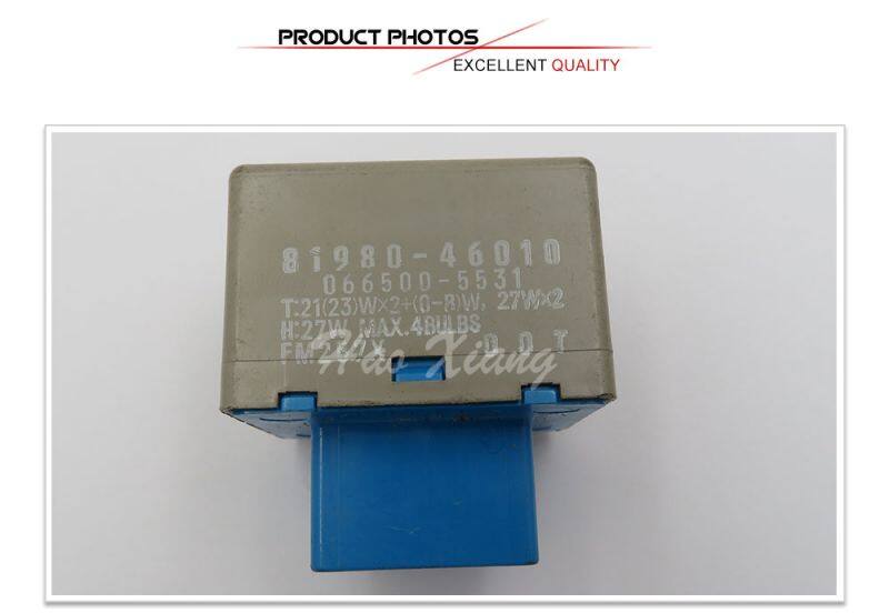 81980-46010 066500-5531 8198046010 0665005531 Auto Turn Signal Flasher Assy For Toyota YARIS RACTIS VIOS COROLLA WISH PRIUS