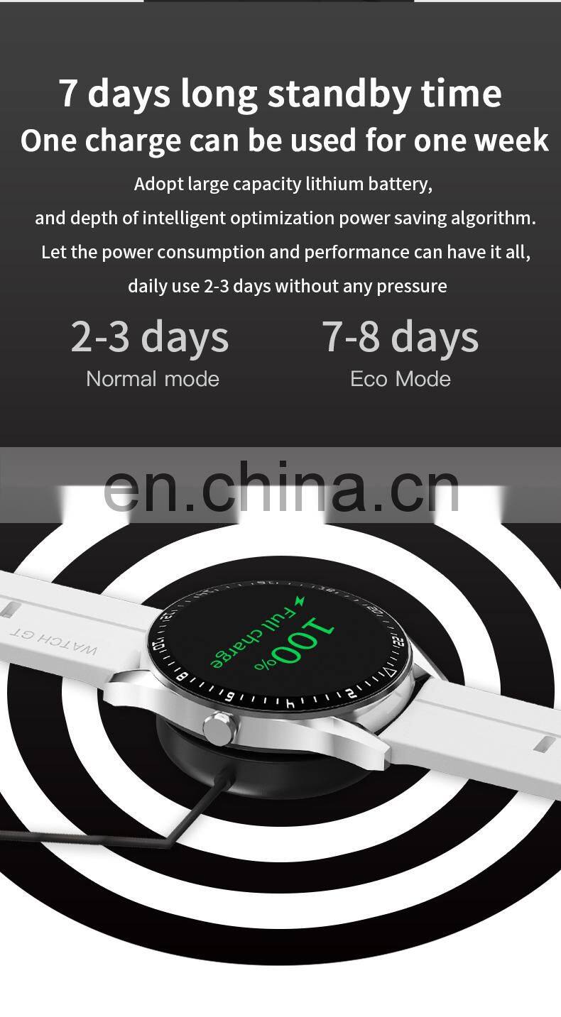 K60 Men Women Touch Screen Smartwatch Heart Rate Fitness Tracker Music Sport Smart Watch