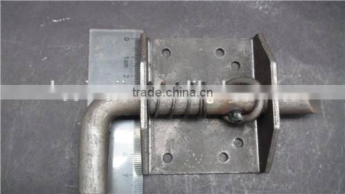 02418 Rubber latch truck door latch trailer spring latch