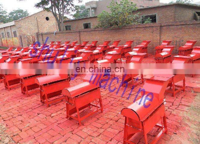 Corn kernel and shell separator/corn seeds threshing machine