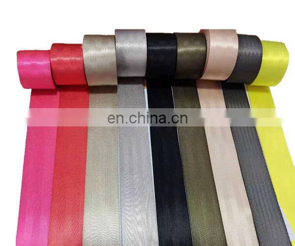 Universal OEM Custom 47mm High Strength Polyester Safety Webbing Strap Tape for Car Seat Belt