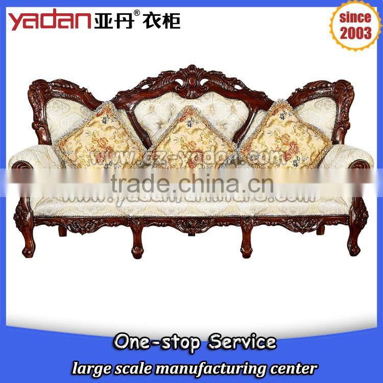 buy sofa set online, fair price sofa set, 3 seater wooden sofa set