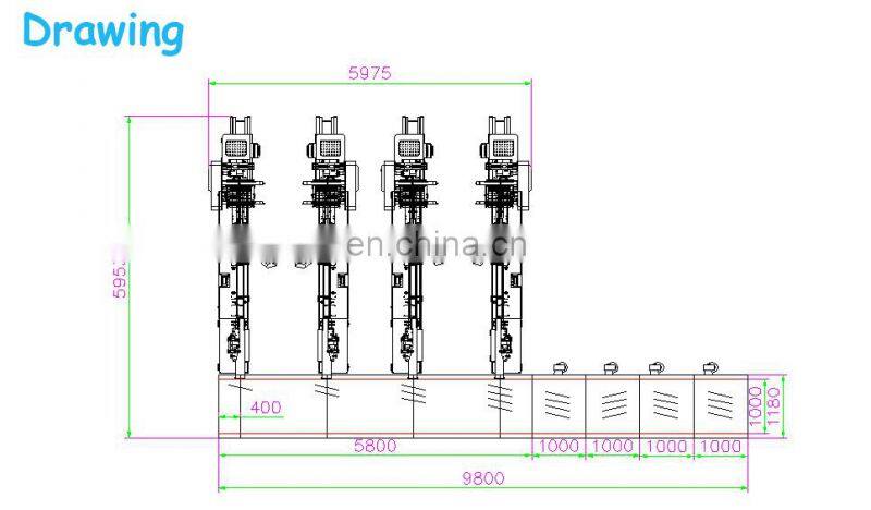 High Speed Automatic horizontal Cake Chocolate Bar Pie Pillow Bag Flow Wrapping Machine Automatic Packing Line