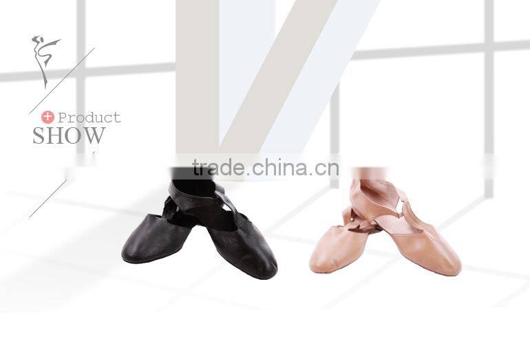 5543 Ballet Dance Shoes, Full Sole Leather Dance Shoes, Teachers Dance Shoes