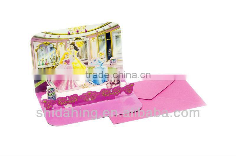 handmade greeting card pop up card 3d card