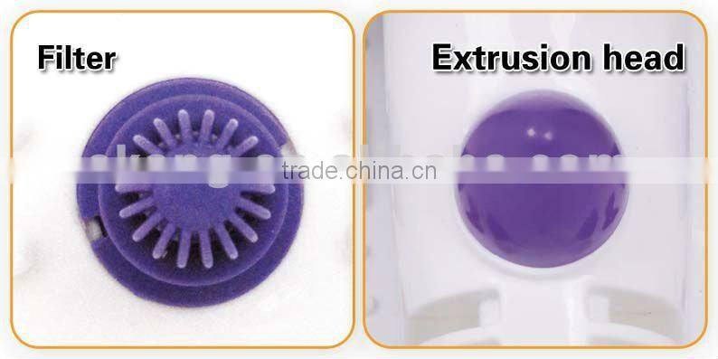 Electronic massage bubble footbath