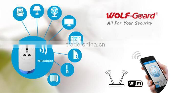 2016 New Product WIFI / GSM Wireless Smart home power plug ( YL-007SK )