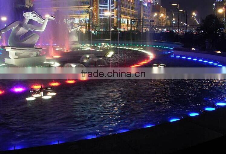 Marine LED Underwater Light 3X3W RGB 3 in 1 RGB LED Pool Lamp 9W