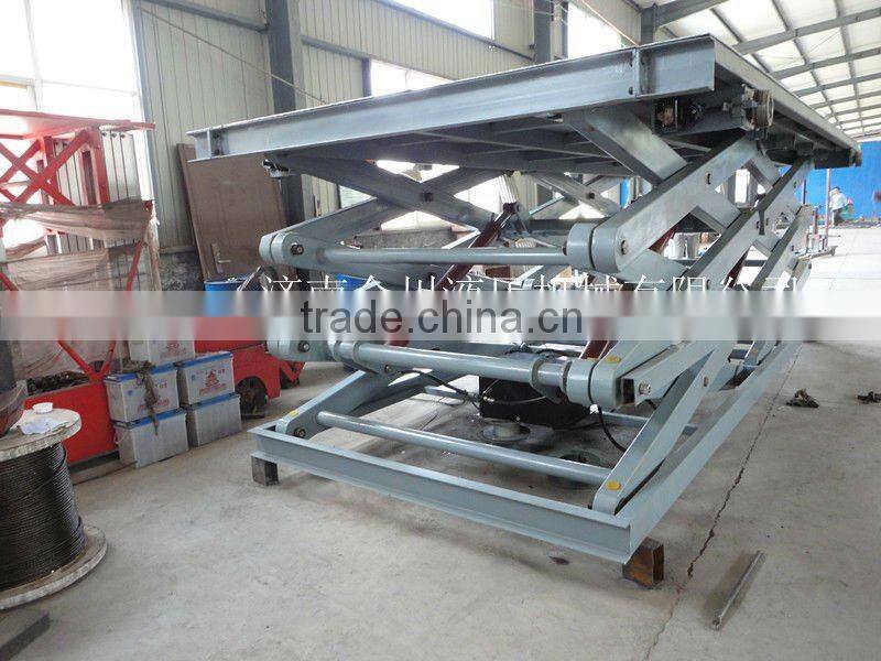 high quality stationary vertical car lift for hot sale