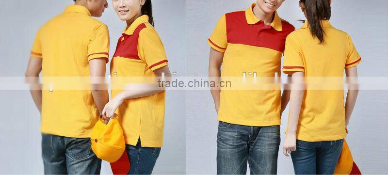 custom cotton promotion 2-color workwear polo shirt