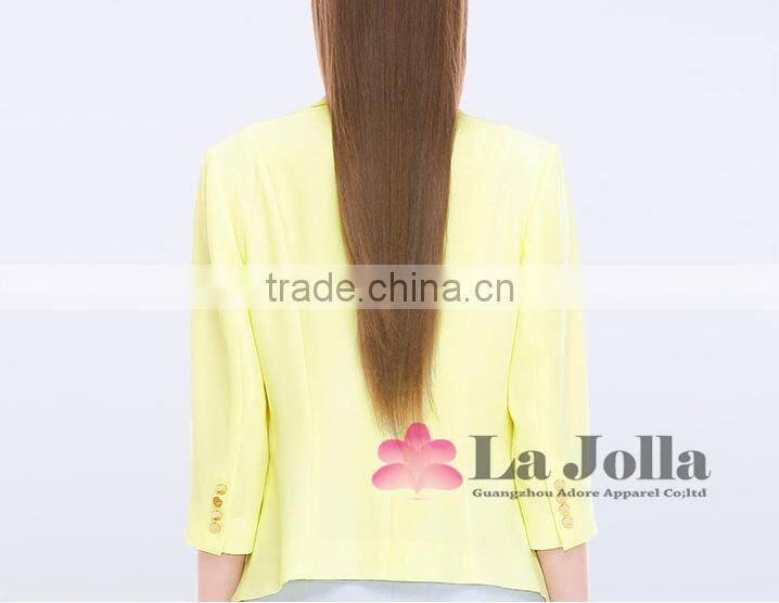 2016 Ladies office fashion business short suits slim fit women plus size suit