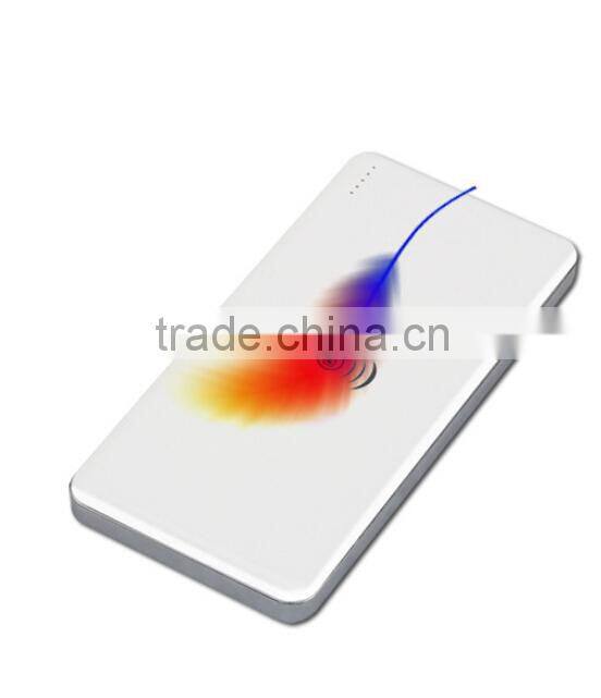 Wrieless power bank LED power indicator