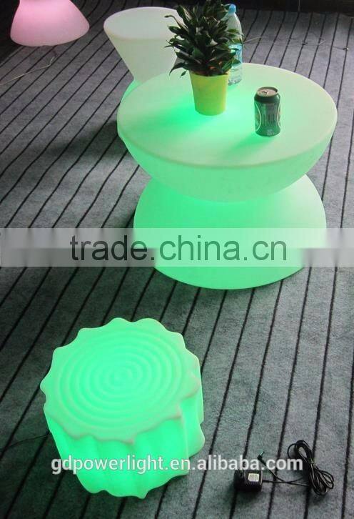 New PE plastic Stool with LED light & remote control YXF-3320