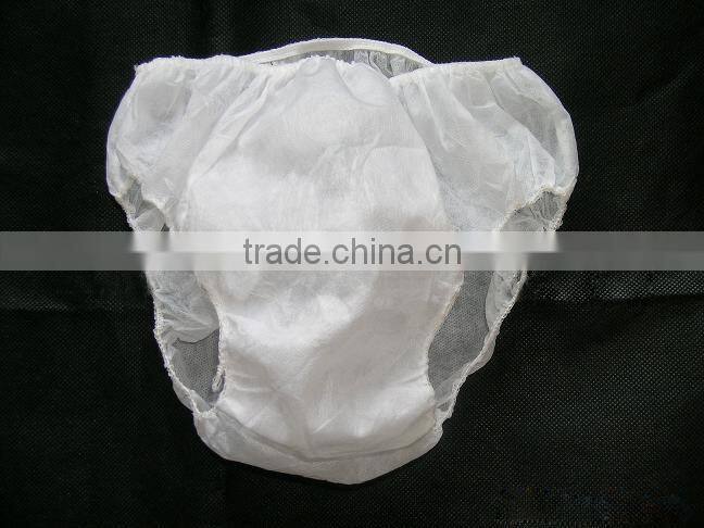 High quality white non woven disposable underwear,briefs for adult