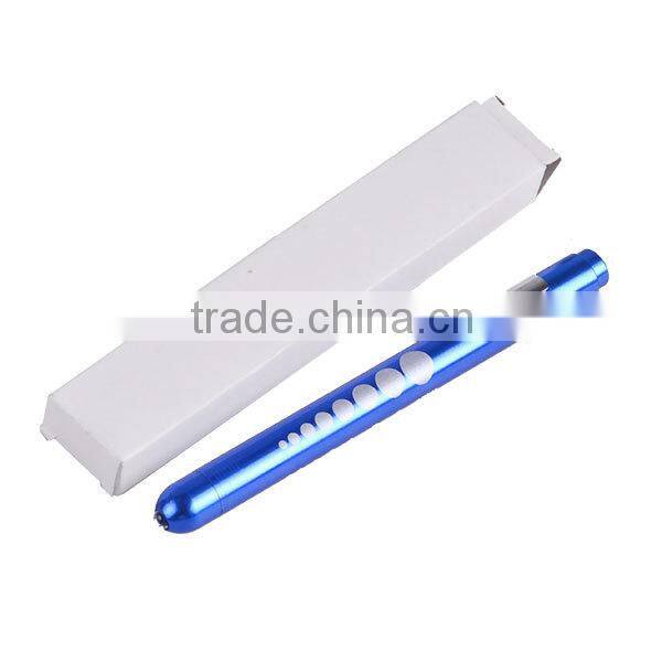 Alite top quality promotional pencil flashlight pen with clip