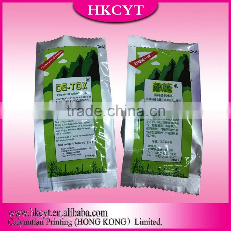 Fashional eight side stand up pouch plastic bags