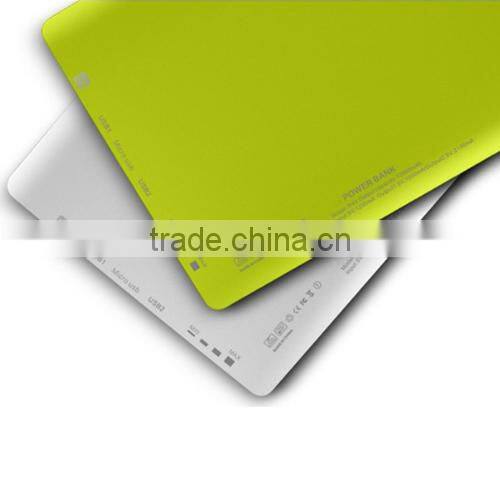 2014 Blade ultra-thin 18000mah brands power bank with manual