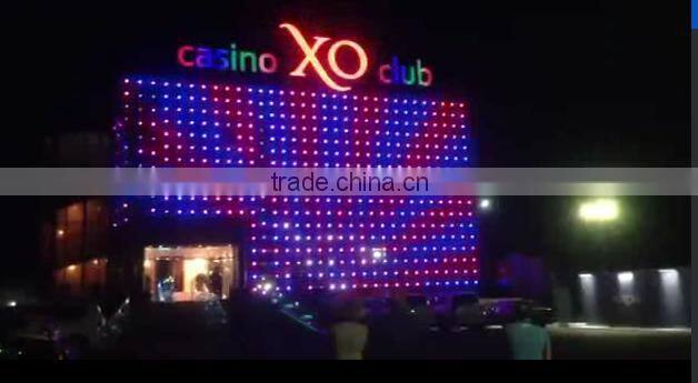 IP68 waterproof LED pixel light used for outdoor building decorations